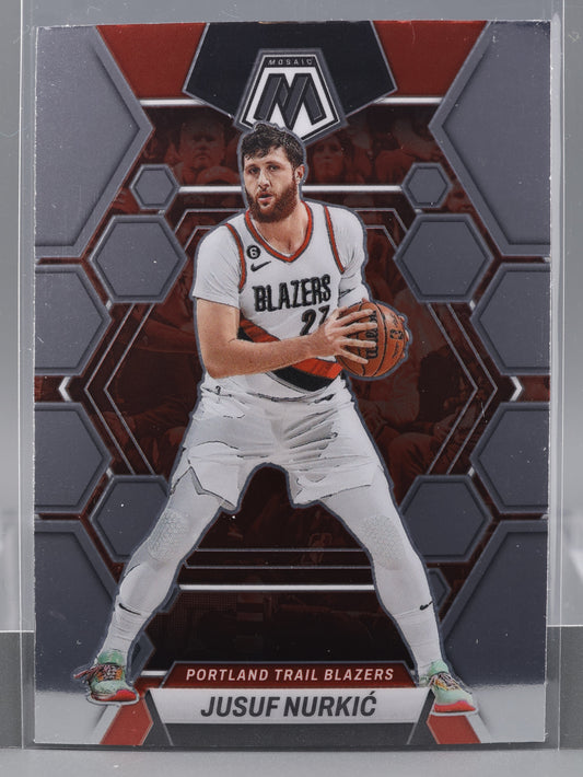 Jusuf Nurkic 2022-23 Panini Mosaic  #43        Portland Trail Blazers