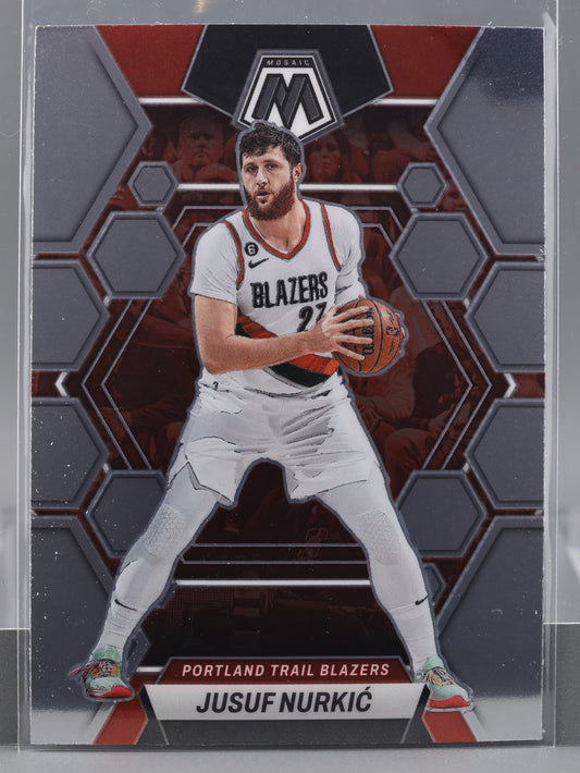 Jusuf Nurkic 2022-23 Panini Mosaic  #43        Portland Trail Blazers