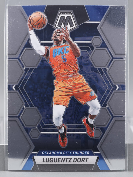 Luguentz Dort 2022-23 Panini Mosaic  #103        Oklahoma City Thunder