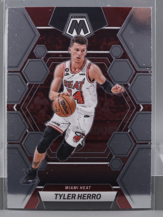 Tyler Herro 2022-23 Panini Mosaic  #104        Miami Heat