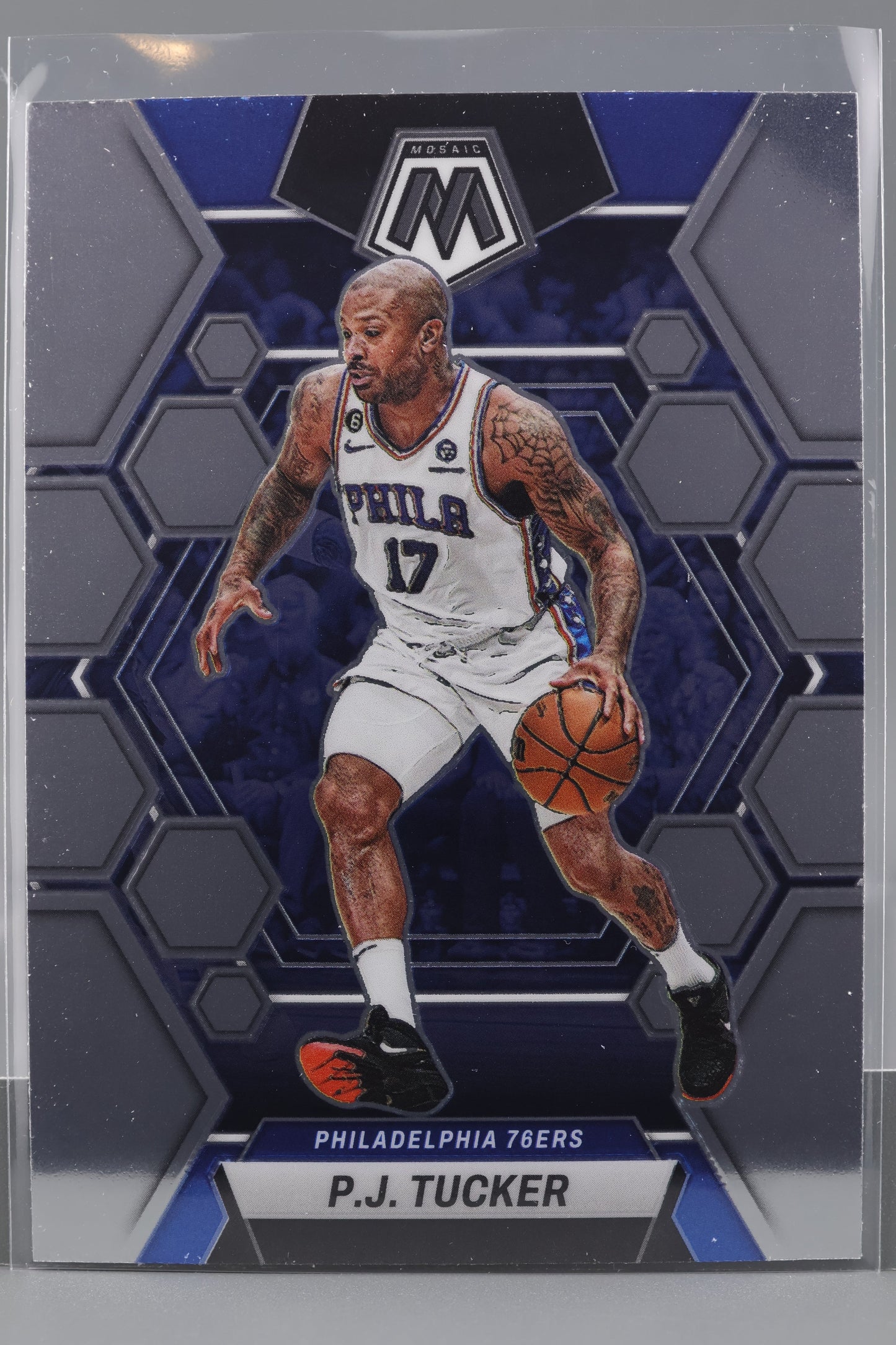 P.J. Tucker 2022-23 Panini Mosaic  #148        Philadelphia 76ers