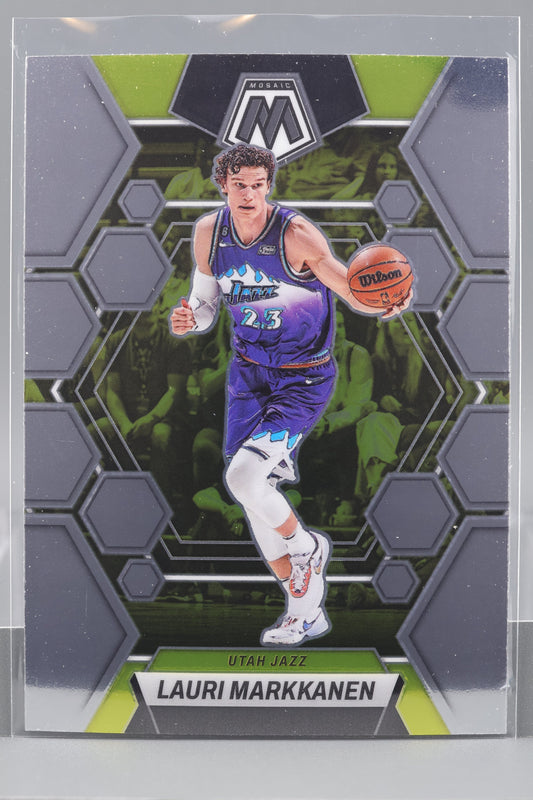 Lauri Markkanen 2022-23 Panini Mosaic  #147        Utah Jazz