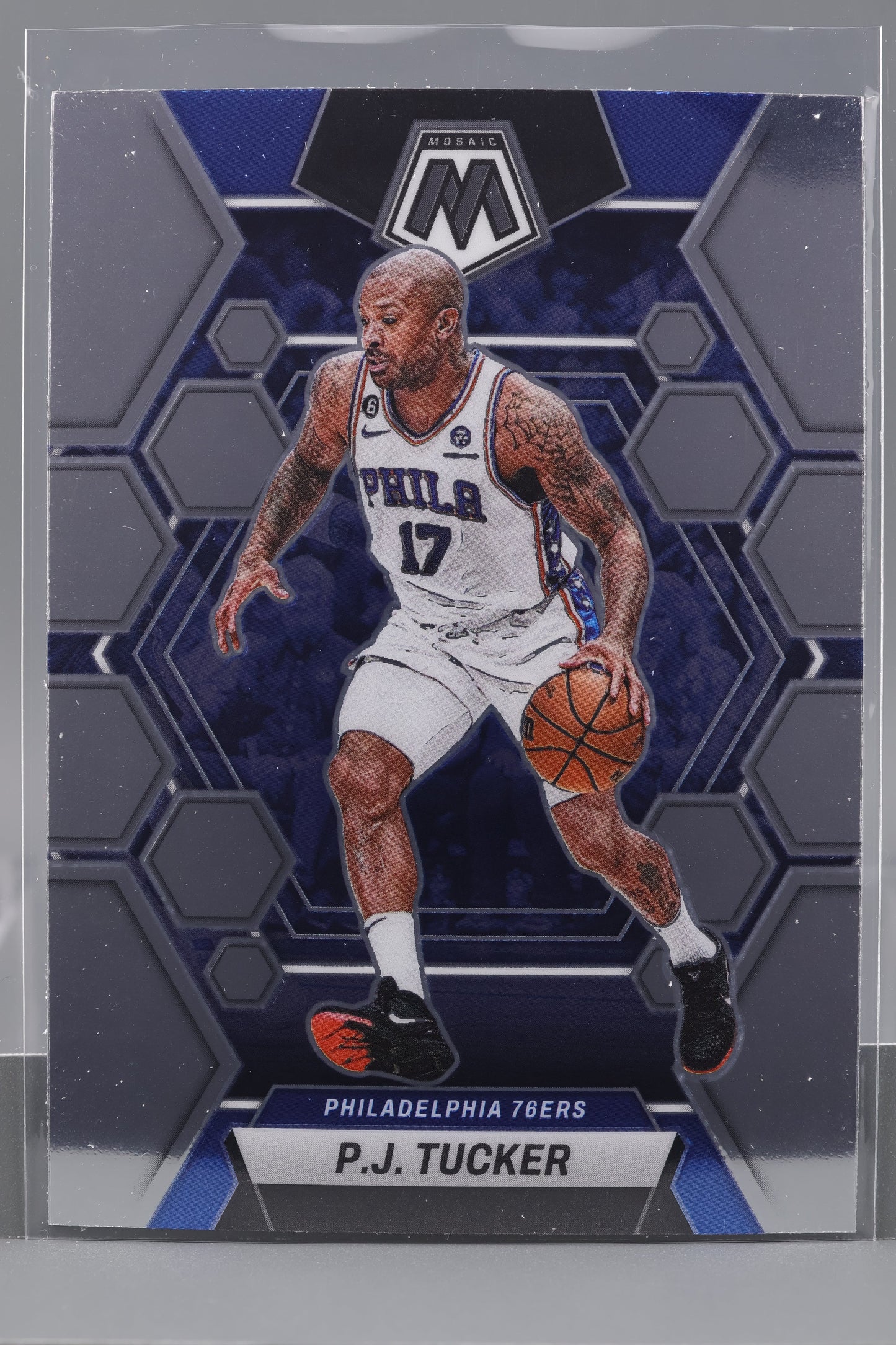 P.J. Tucker 2022-23 Panini Mosaic  #148        Philadelphia 76ers