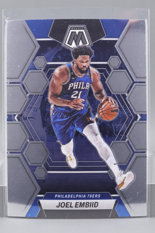 Joel Embiid 2022-23 Panini Mosaic  #141        Philadelphia 76ers