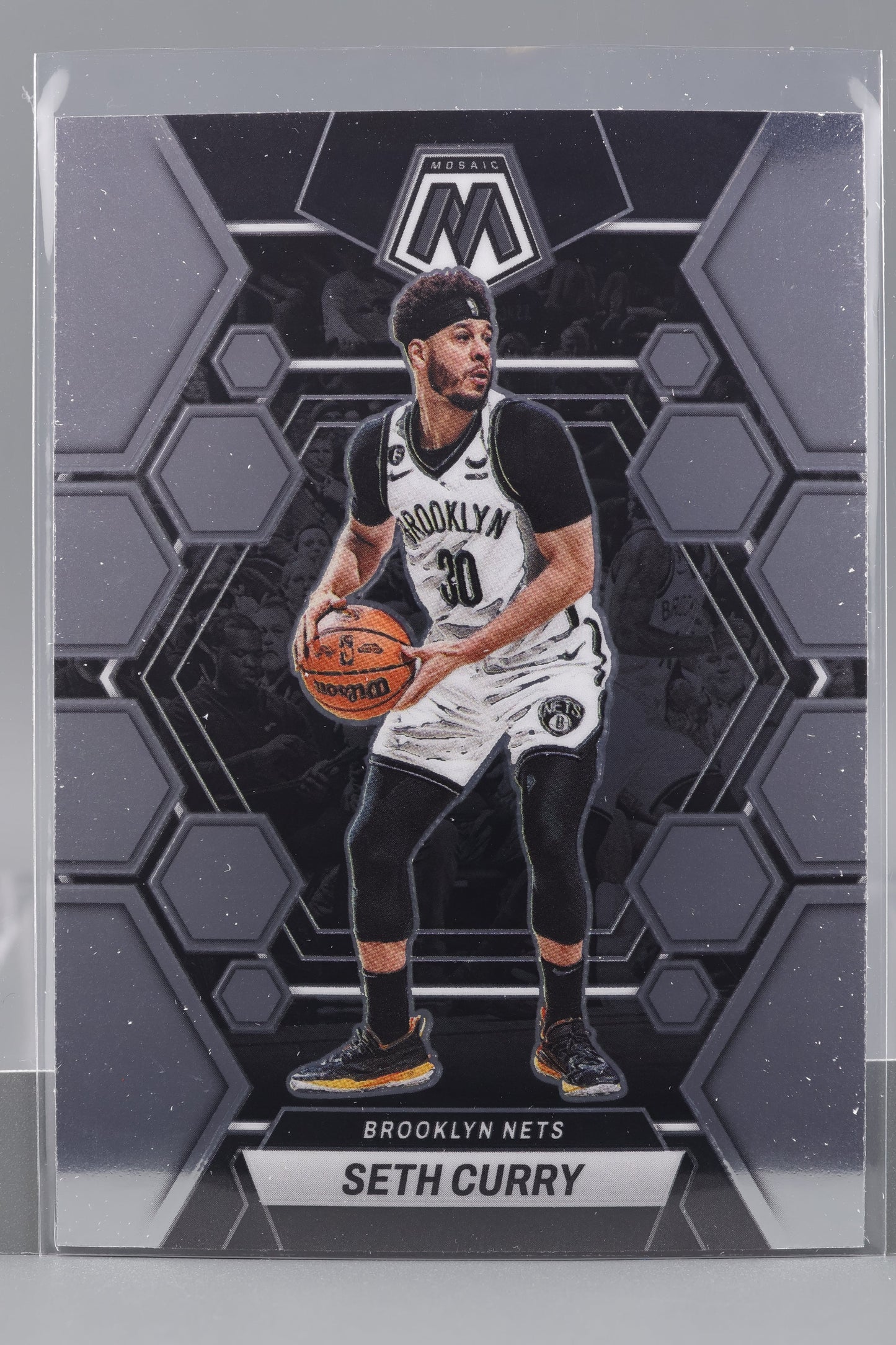 Seth Curry 2022-23 Panini Mosaic  #150        Brooklyn Nets