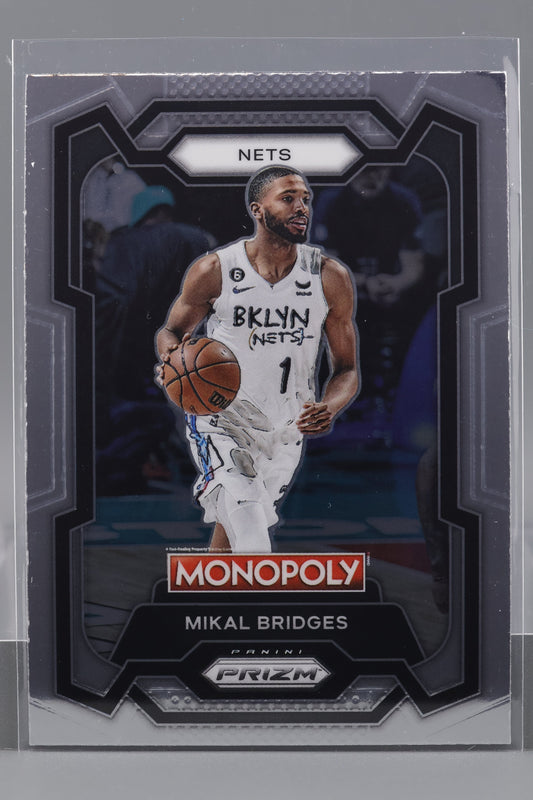 Mikal Bridges 2023-24 Panini Prizm Monopoly  #10        Brooklyn Nets