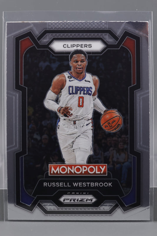 Russell Westbrook 2023-24 Panini Prizm Monopoly  #38        Los Angeles Clippers