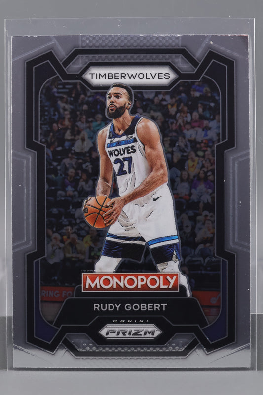 Rudy Gobert 2023-24 Panini Prizm Monopoly  #54        Minnesota Timberwolves