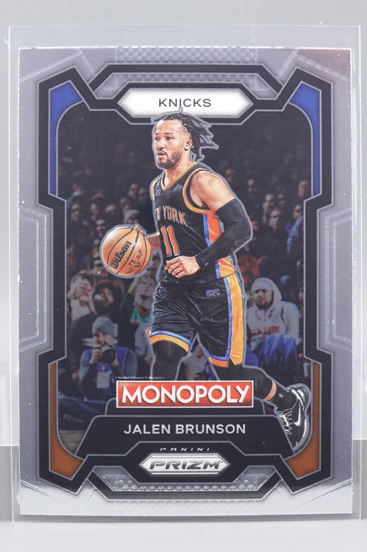 Jalen Brunson 2023-24 Panini Prizm Monopoly  #59        New York Knicks