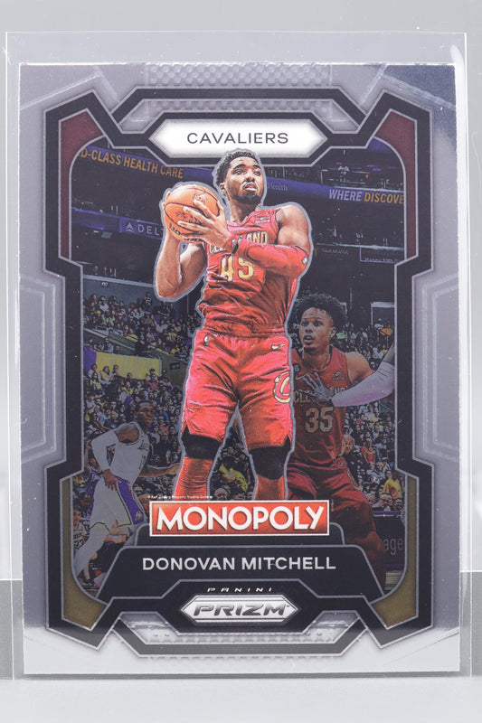 Donovan Mitchell 2023-24 Panini Prizm Monopoly  #19        Cleveland Cavaliers