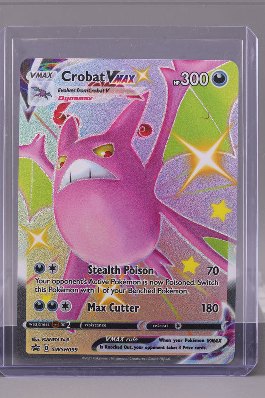 Crobat VMAX 2021 Black Star Promo  #SWSH099