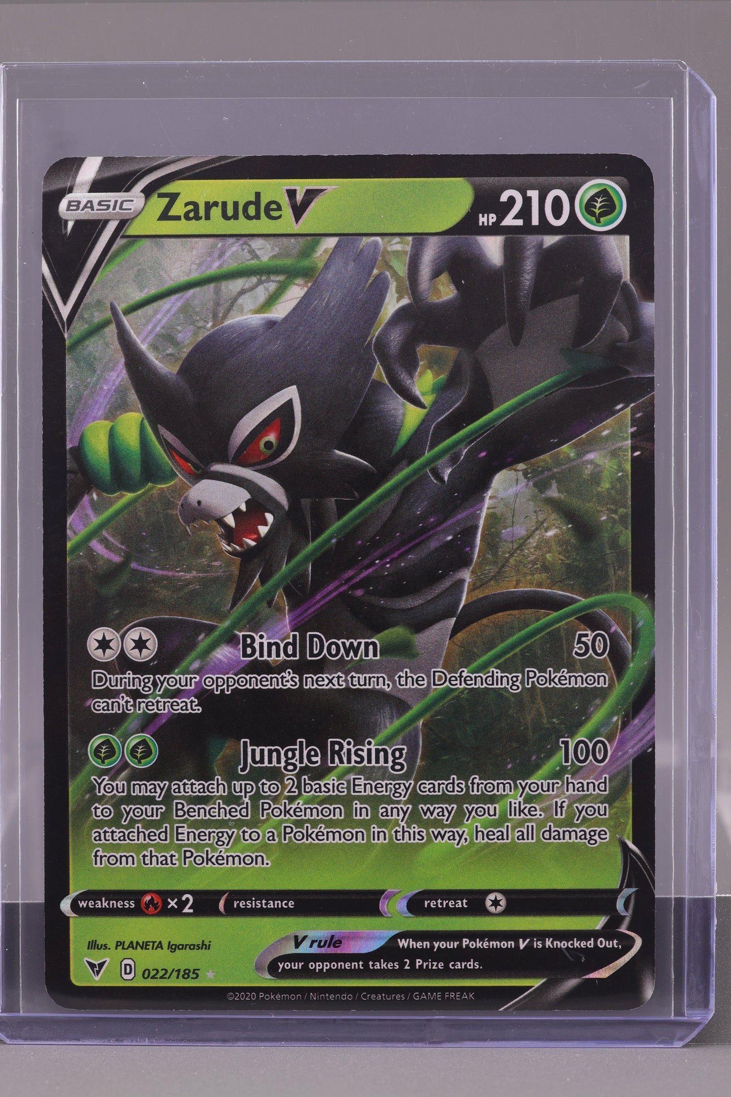 Zarude V 2020 Vivid Voltage  #22