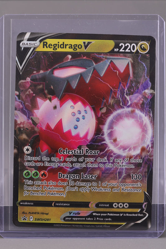 Regidrago V 2021 Black Star Promo  #SWSH281