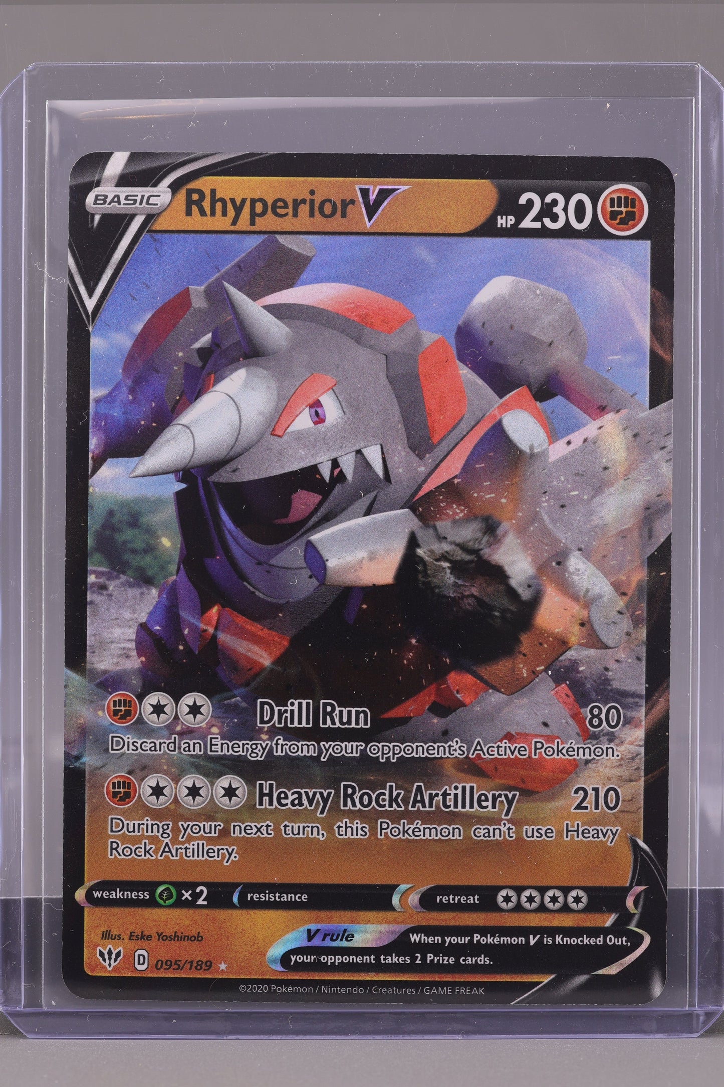 Rhyperior V 2020 Darkness Ablaze  #95