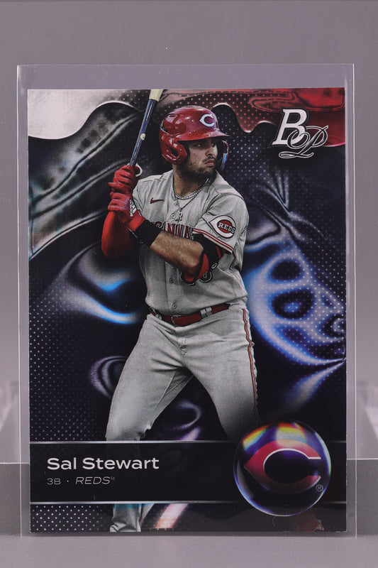 Sal Stewart 2023 Bowman Platinum Top Prospects  #TOP-75        Cincinnati Reds