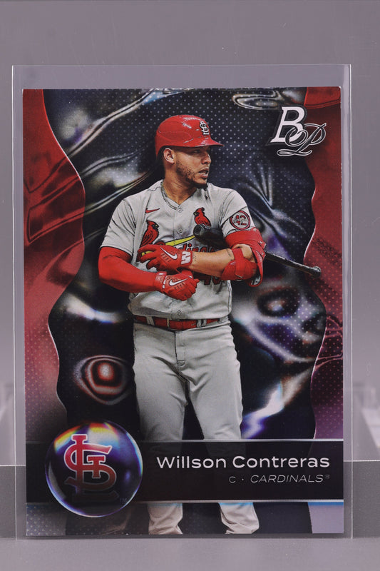 Willson Contreras 2023 Bowman Platinum  #71        St. Louis Cardinals