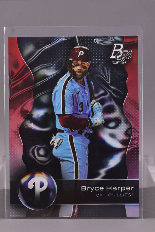 Bryce Harper 2023 Bowman Platinum  #10        Philadelphia Phillies