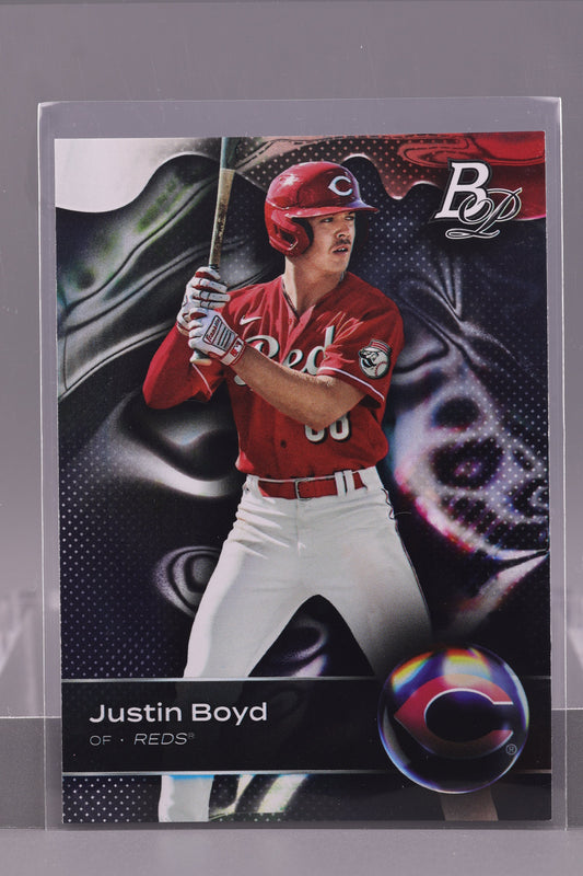 Justin Boyd 2023 Bowman Platinum Top Prospects  #TOP-65        Cincinnati Reds