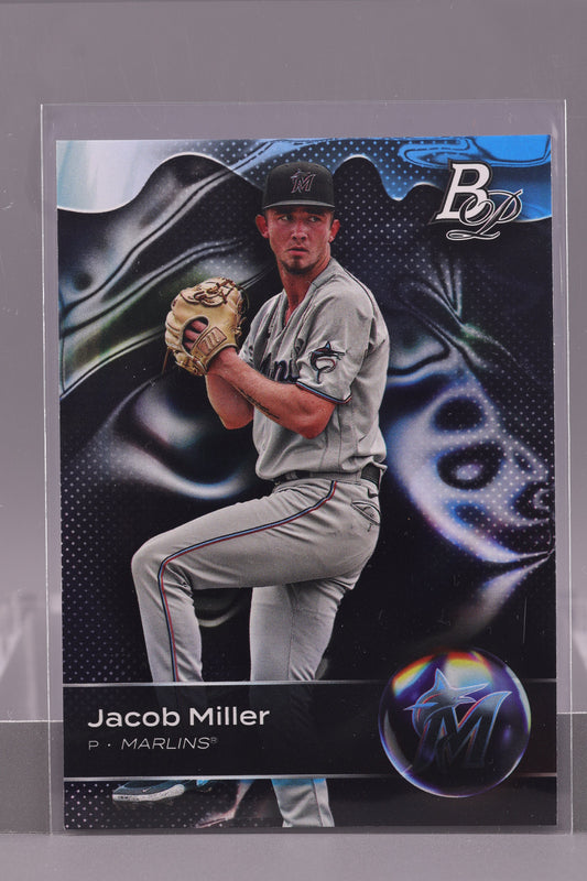 Jacob Miller 2023 Bowman Platinum Top Prospects  #TOP-7        Miami Marlins