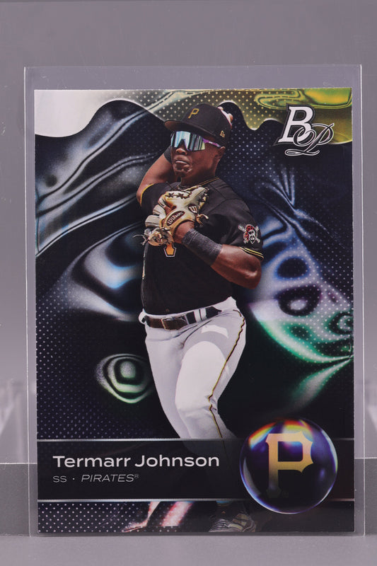 Termarr Johnson 2023 Bowman Platinum Top Prospects  #TOP-91        Pittsburgh Pirates