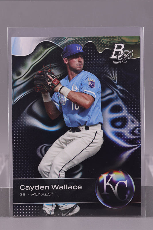 Cayden Wallace 2023 Bowman Platinum Top Prospects  #TOP-84        Kansas City Royals