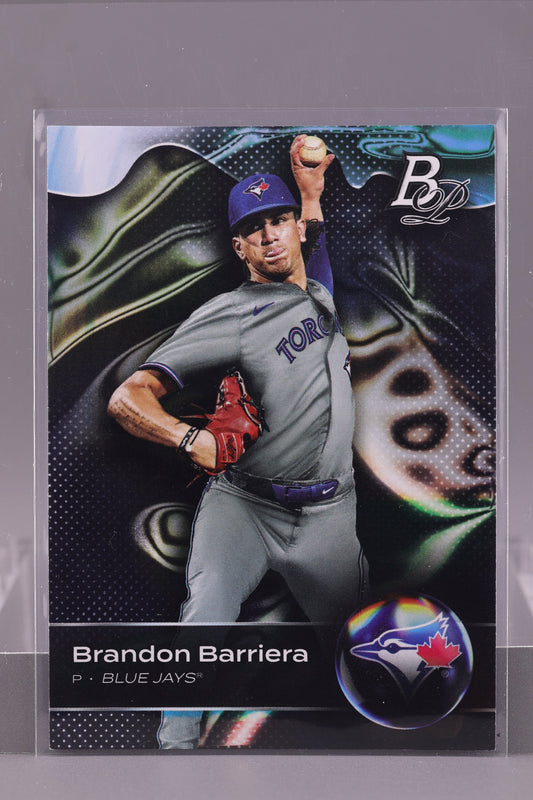 Brandon Barriera 2023 Bowman Platinum Top Prospects  #TOP-66        Toronto Blue Jays