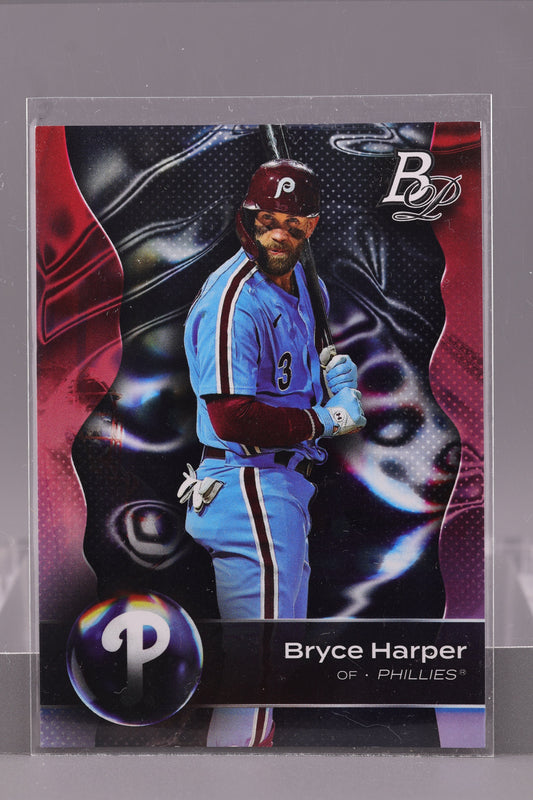 Bryce Harper 2023 Bowman Platinum  #10        Philadelphia Phillies