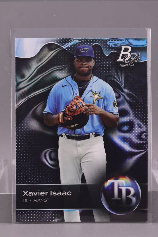 Xavier Isaac 2023 Bowman Platinum Top Prospects  #TOP-79        Tampa Bay Rays