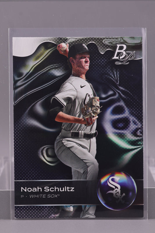 Noah Schultz 2023 Bowman Platinum Top Prospects  #TOP-46        Chicago White Sox