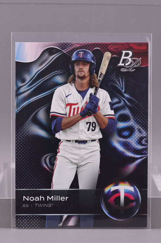 Noah Miller 2023 Bowman Platinum #TOP-34 Top Prospects        Minnesota Twins