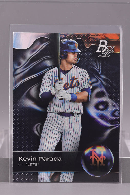 Kevin Parada 2023 Bowman Platinum #TOP-28 Top Prospects        New York Mets