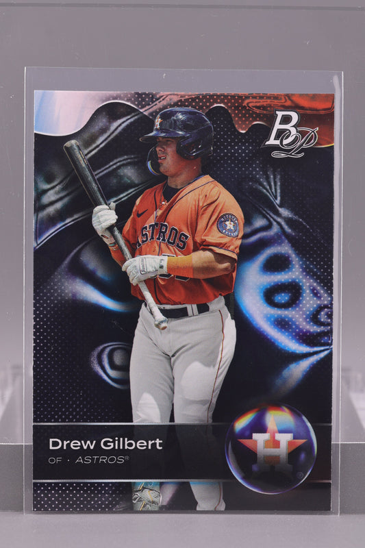 Drew Gilbert 2023 Bowman Platinum #TOP-70 Top Prospects        Houston Astros