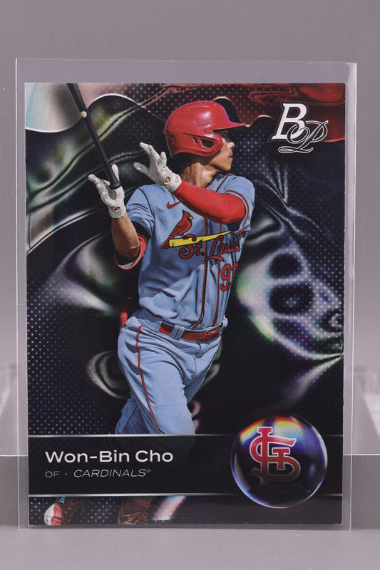 Won-Bin Cho 2023 Bowman Platinum #TOP-92 Top Prospects        St. Louis Cardinals