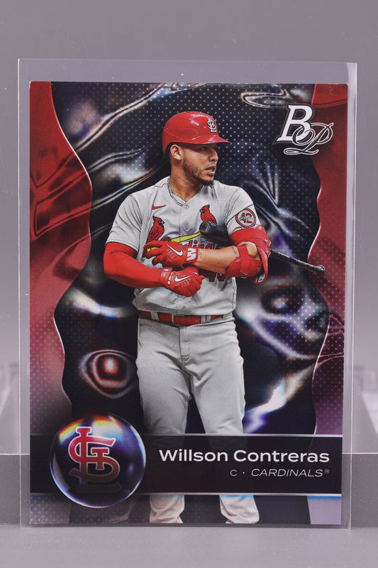 Willson Contreras 2023 Bowman Platinum #71         St. Louis Cardinals