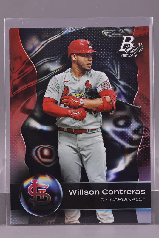 Willson Contreras 2023 Bowman Platinum #71         St. Louis Cardinals