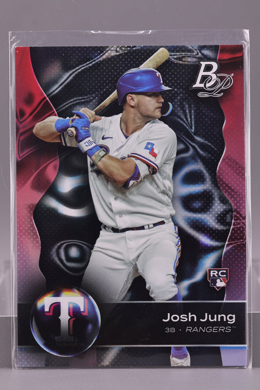 Josh Jung 2023 Bowman Platinum #1         Texas Rangers