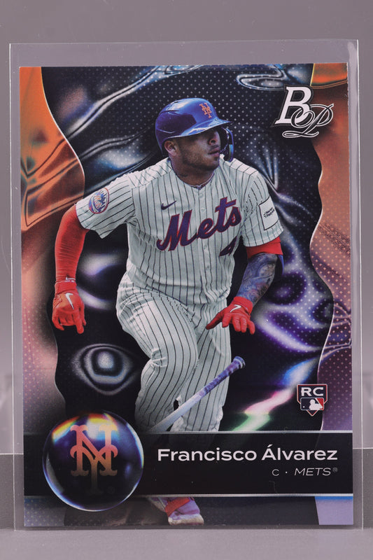 Francisco Álvarez 2023 Bowman Platinum #36         New York Mets