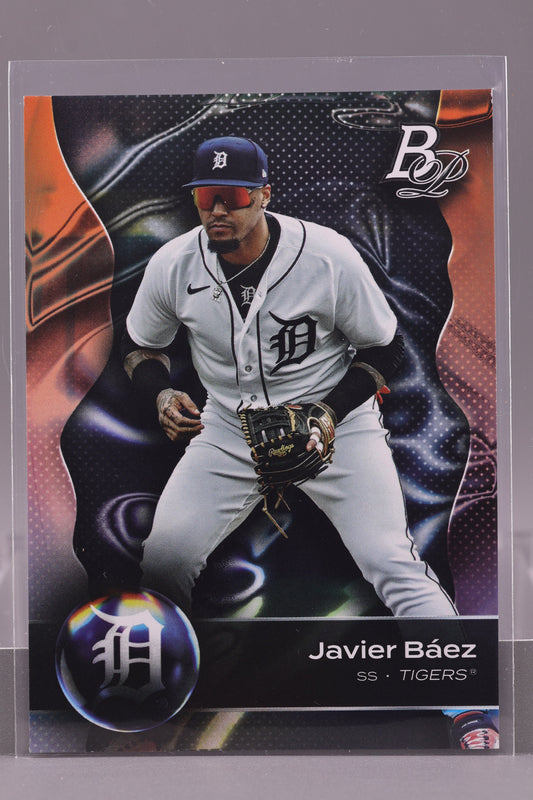 Javier Báez 2023 Bowman Platinum #19         Detroit Tigers