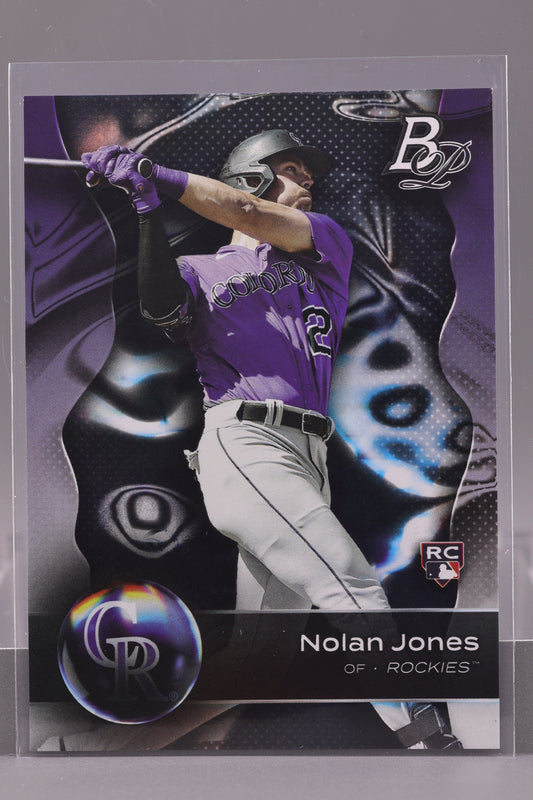 Nolan Jones 2023 Bowman Platinum #40         Colorado Rockies