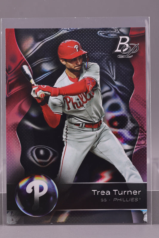 Trea Turner 2023 Bowman Platinum #61         Philadelphia Phillies