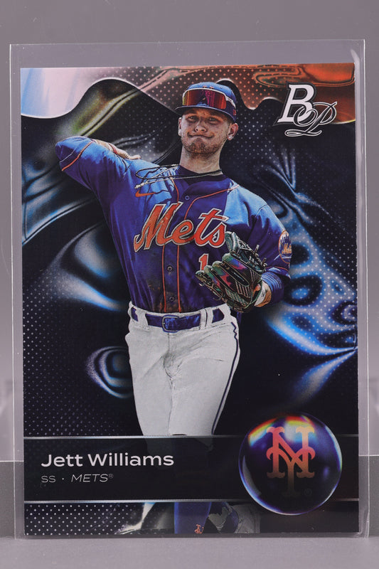 Jett Williams 2023 Bowman Platinum #TOP-96 Top Prospects        New York Mets