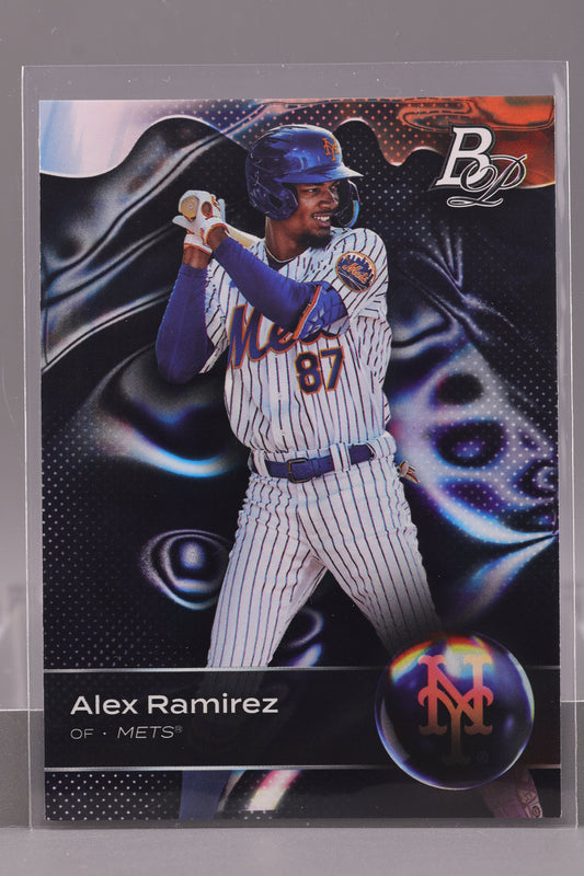 Alex Ramirez 2023 Bowman Platinum #TOP-18 Top Prospects        New York Mets