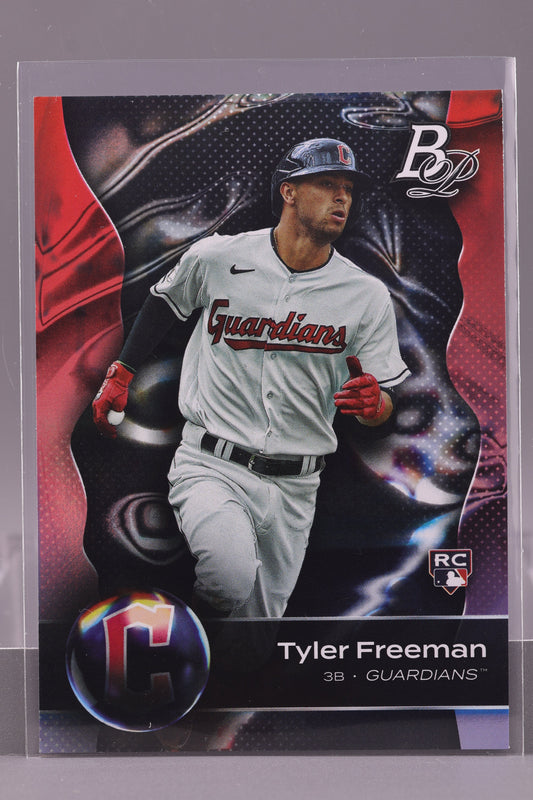 Tyler Freeman 2023 Bowman Platinum #30         Cleveland Guardians