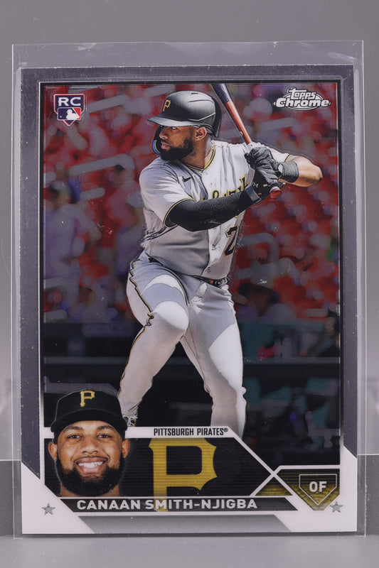 Canaan Smith-Njigba 2023 Topps Chrome #67         Pittsburgh Pirates