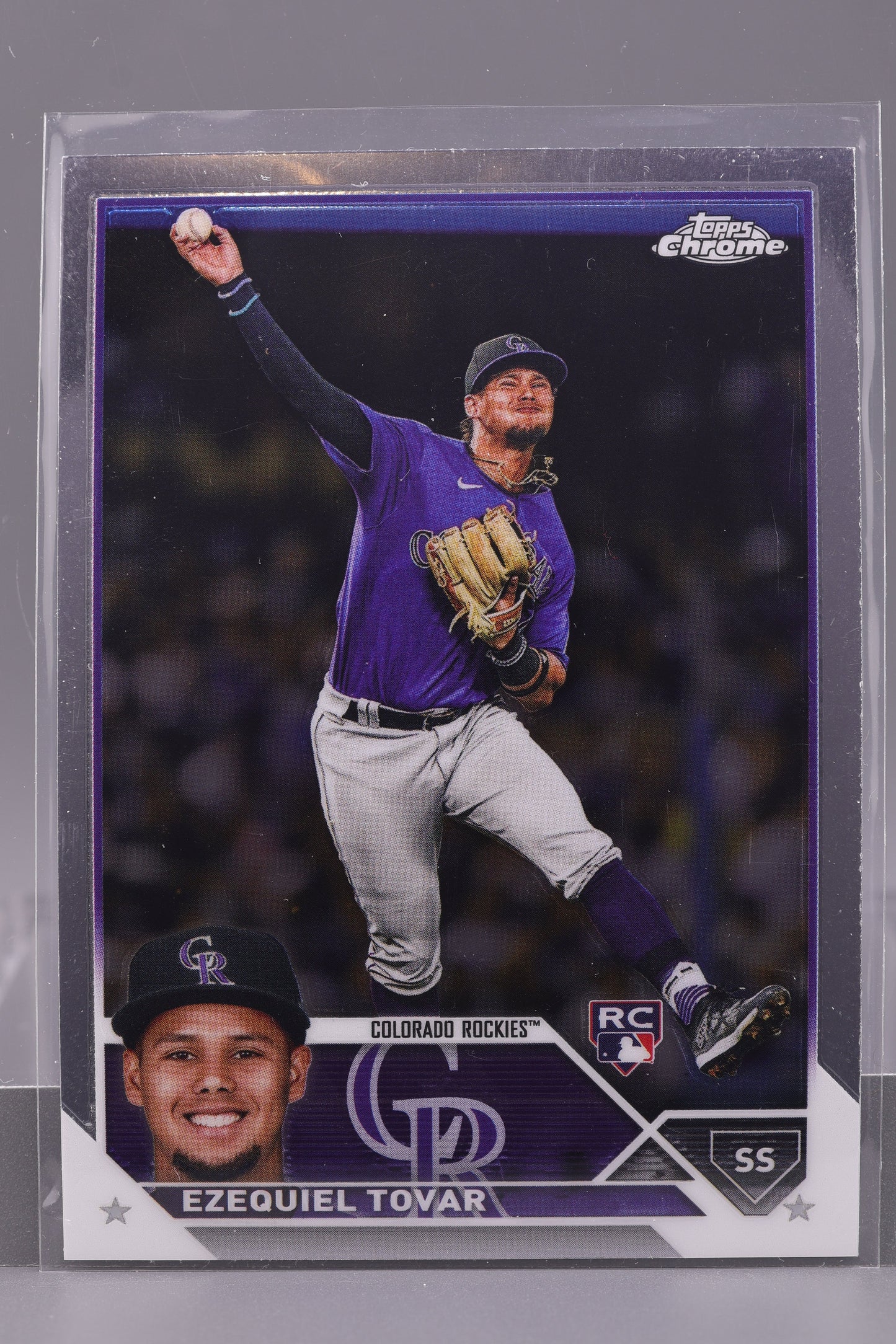 Ezequiel Tovar 2023 Topps Chrome #106         Colorado Rockies