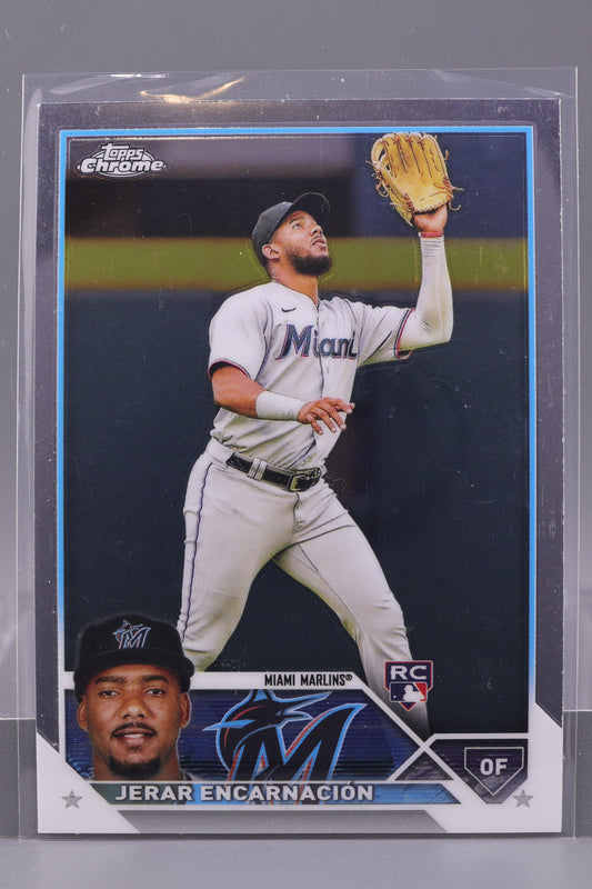 Jerar Encarnación 2023 Topps Chrome #78         Miami Marlins