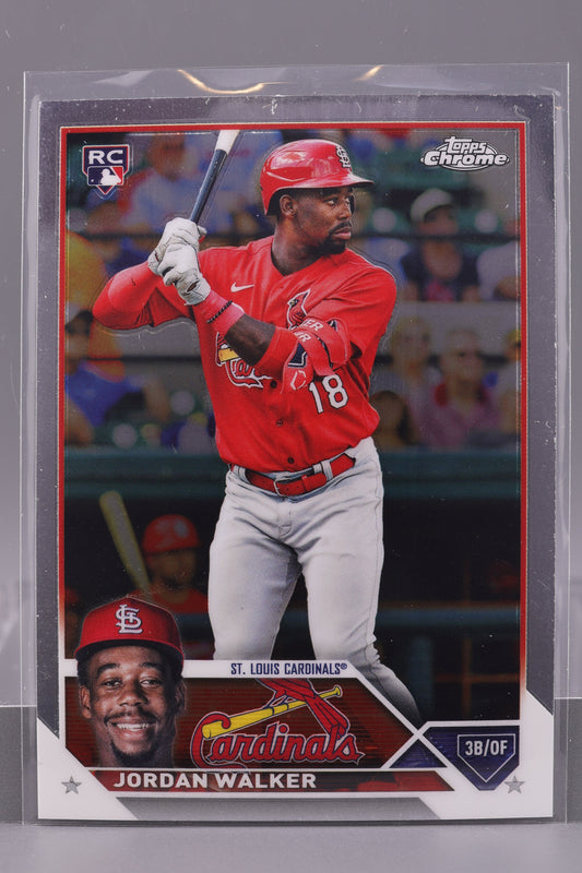 Jordan Walker 2023 Topps Chrome #209         St. Louis Cardinals