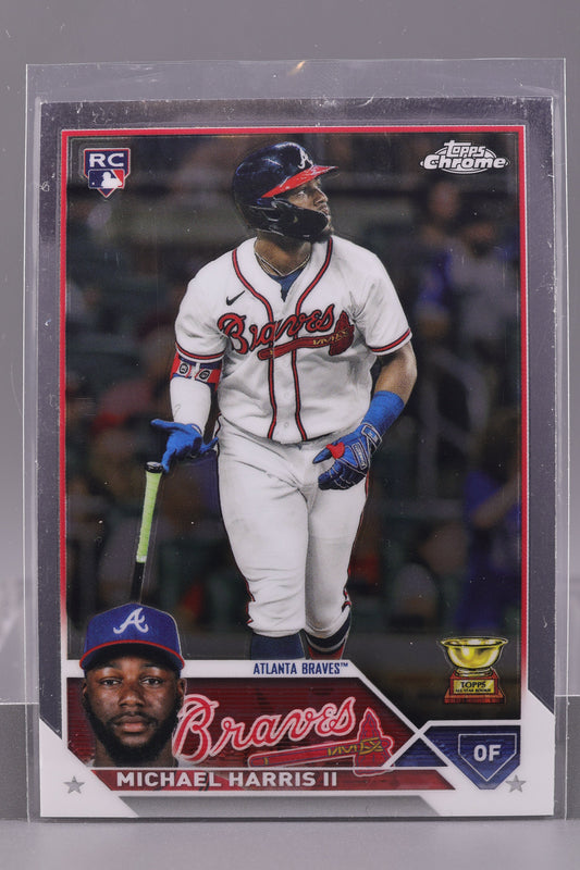 Michael Harris II 2023 Topps Chrome #79         Atlanta Braves