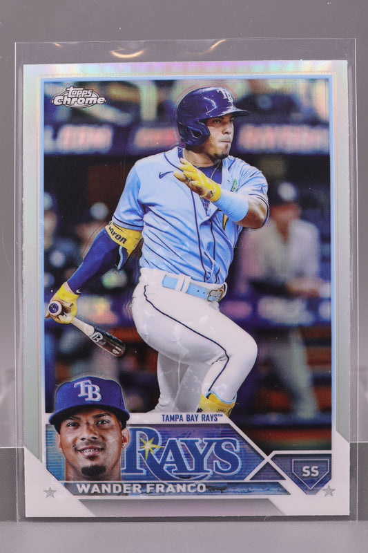 Wander Franco 2023 Topps Chrome #71 Refractor        Tampa Bay Rays