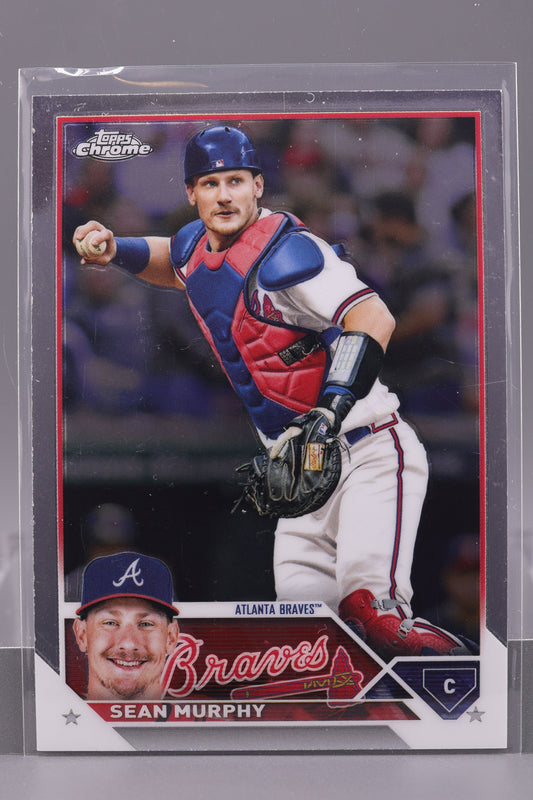 Sean Murphy 2023 Topps Chrome #178         Atlanta Braves